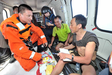 Chine : 14 pêcheurs sauvés, 4 morts et 58 disparus à la suite du typhon Wutip