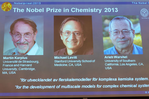 Trois scientifiques partagent le prix Nobel de chimie
