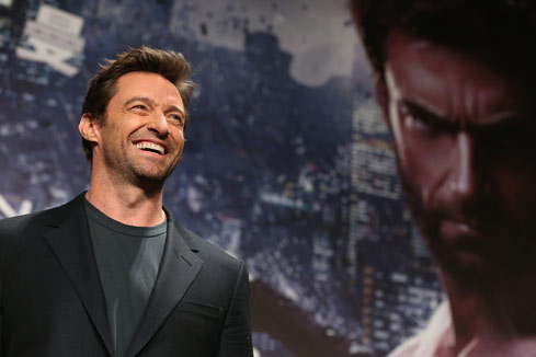 PHOTOS - Hugh Jackman à Beijing pour promouvoir le film "The Wolverine"