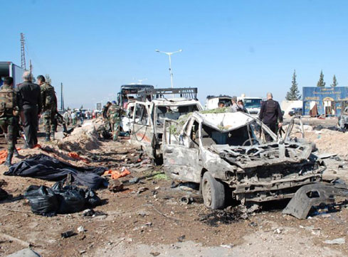 Un attentat suicide fait 30 morts dans le centre de la Syrie