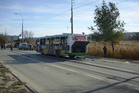 Sept morts dans un attentat-suicide contre un bus dans le sud de la Russie