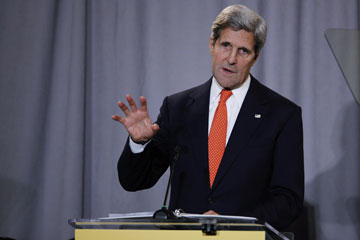 Kerry appelle l'Iran à prouver sa volonté de poursuivre un programme nucléaire pacifique