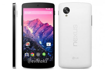 Le smartphone Nexus 5 de Google devrait sortir vendredi
