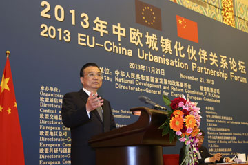 La Chine et l'UE renforceront leur partenariat en matière d'urbanisation