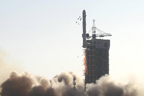 Chine : lancement r&eacute;ussi d'un satellite exp&eacute;rimental
