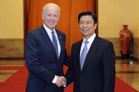 Le vice-président chinois rencontre son homologue américain