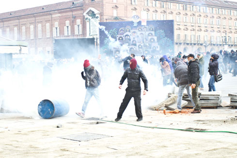 Italie : heurts entre police et manifestants anti-taxes