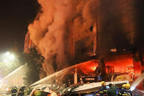 Incendie dans un centre commercial au Sichuan : quatre morts