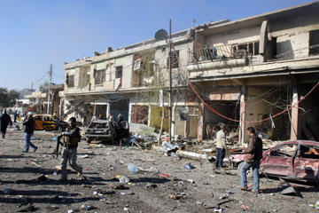 Trois morts et 57 blessés dans un attentat-suicide dans le nord de l'Irak