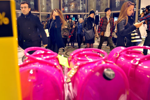 D&eacute;but des soldes d'hiver en France