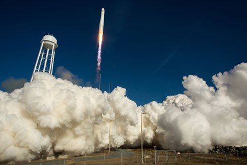Lancement r&eacute;ussi de Cygnus vers l'ISS