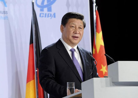 Le pr&eacute;sident chinois Xi appelle les entrepreneurs allemands &agrave; saisir les "opportunit&eacute;s chinoises"