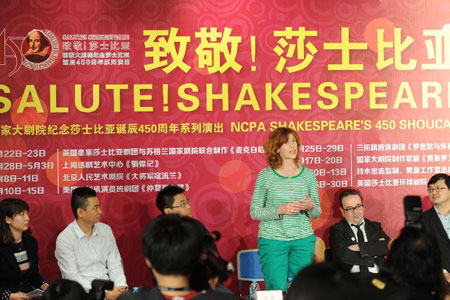 Chine : une s&eacute;rie de pi&egrave;ces pour c&eacute;l&eacute;brer le 450e anniversaire de Shakespeare