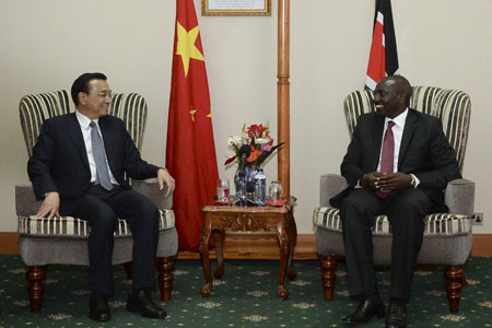 Le PM chinois termine sa visite "fructueuse" au Kenya