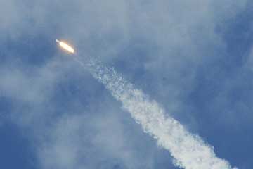 USA: lancer avec succ&egrave;s une fus&eacute;e Falcon 9