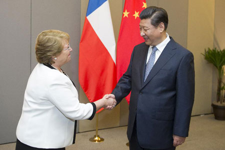 Les présidents chinois et chilien s'engagent à renforcer la coopération bilatérale