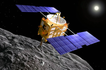 Hayabusa retourne sur la Terre apr&egrave;s une mission de sept ans