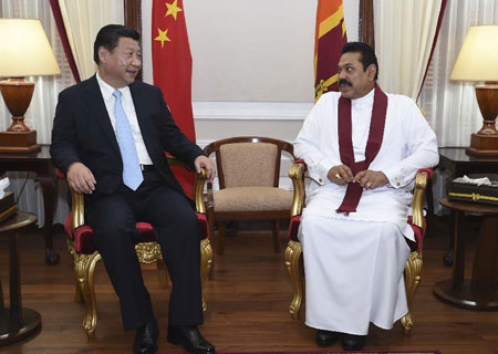 Les présidents chinois et sri-lankais d'accord pour approfondir le partenariat de coopération stratégique (SYNTHESE)