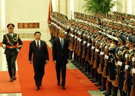 Xi Jinping s'entretient avec Barack Obama et met l'accent sur le nouveau type de relations entre les grandes puissances