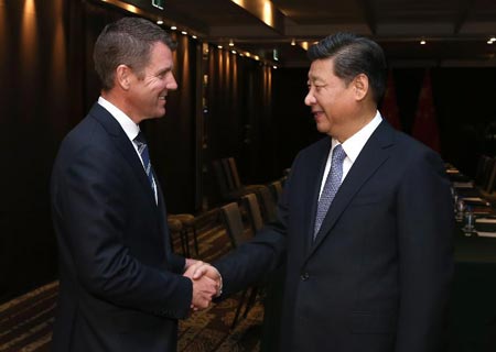 Xi Jinping souhaite que la Nouvelle-Galles du Sud de l'Australie saisisse les opportunités d'élargir la coopération avec la Chine