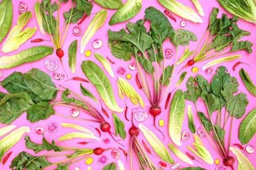 Des oeuvres d'art réalisées en fruits et légumes par l'artiste Amber Locke