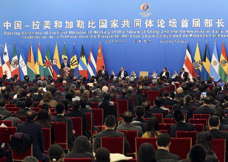 Première réunion ministérielle du Forum Chine-CELAC