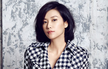 L'actrice chinoise Xu Jinglei pose pour un magazine