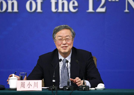 La Chine maintient une politique monétaire prudente (gouverneur de la banque centrale)