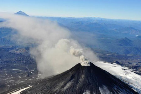 L'éruption du volcan Villarrica au Chili