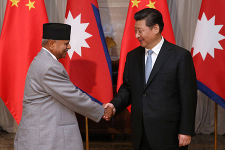 La Chine salue la participation du Népal aux initiatives de la Ceinture et de la Route
