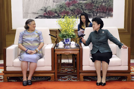 La vice-PM chinoise rencontre la princesse thaïlandaise Maha Chakri Sirindhorn