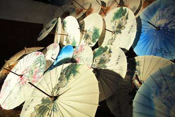 EN IMAGES: le parapluie de papier huilé de Luzhou