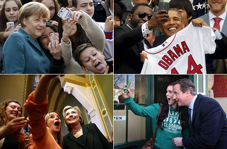 EN IMAGES - Les selfies des personnalités politiques
