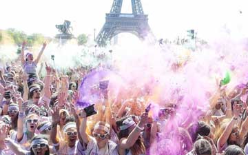 France : la Color Run de Paris du 19 avril 2015