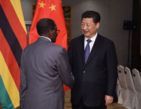 La Chine promet de soutenir le développement du Zimbabwe