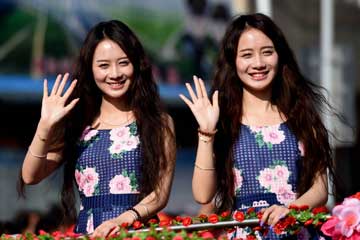 Photos - un festival de jumeaux au Yunnan