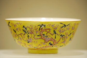 Une exposition de porcelaines produites pour le mariage de l'empereur Tongzhi à Shenyang