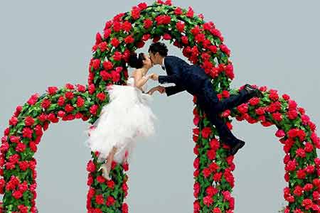 La cérémonie de mariage de Fu Yandong