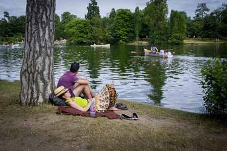 Paris, au début de l'été