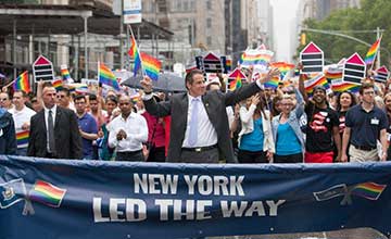 Marche des fiertés LGBT à New York