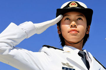 Des femmes soldats chinoises