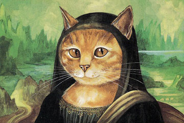 Des chats peints par un artiste britannique