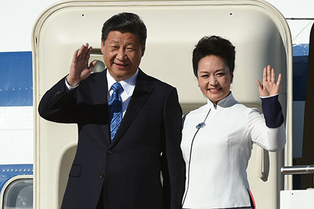 La Première dame de Chine Peng Liyuan