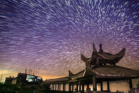 Nuit étoilée, sérénité dans le ciel… la beauté des cieux du Fujian