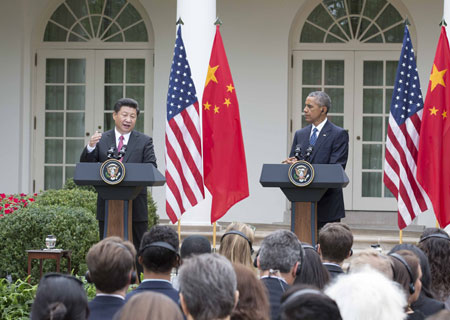 La Chine et les Etats-Unis parviennent à un important consensus sur la lutte 
contre le cybercrime, indique Xi