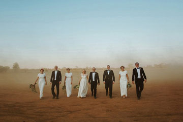 Sécheresse en Australie : des photos de mariage pour la bonne cause