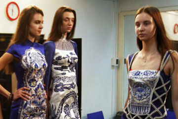 200 mannequins russes auditionnent pour un défilé du créateur chinois NE-TIGER