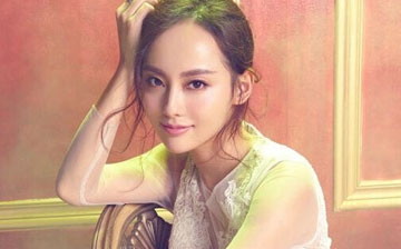 Le nouveau shooting de l'actrice chinoise Zhang Jiani