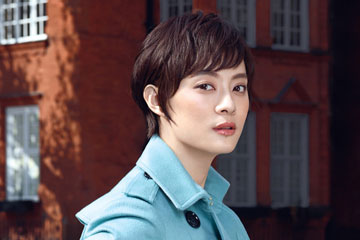 L'actrice chinoise Sun Li pose pour un magazine