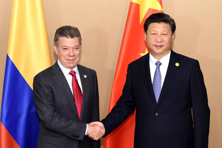 La Chine et la Colombie s'engagent à renforcer la coopération